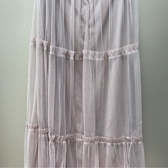 Maya Bluch Colored Flowing Tulle Skirt (8) - Picture 10 of 15
